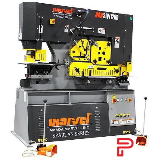 MARVEL AMADA Spartan MSIW126D/DX Ironworkers | Pioneer Machine Sales Inc.