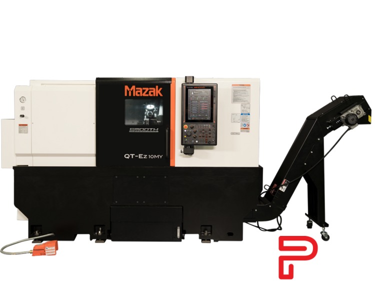 MAZAK QT-Ez 10MY CNC Lathes | Pioneer Machine Sales Inc.