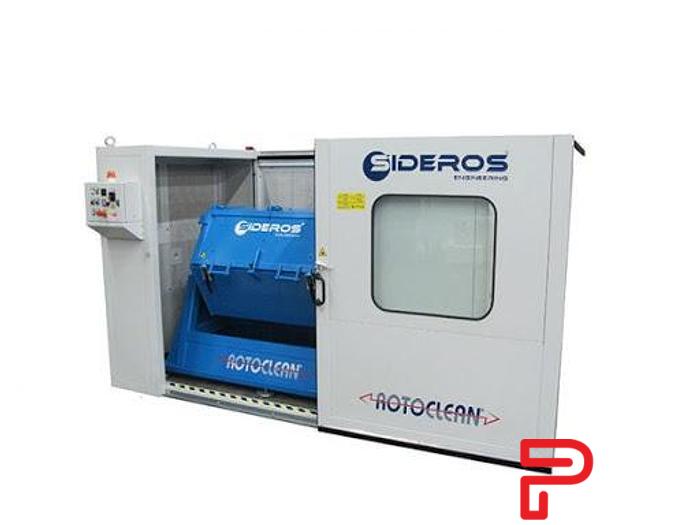 SIDEROS Rotoclean deburring machine 550 OXY Cut parts Deburring Machines | Pioneer Machine Sales Inc.