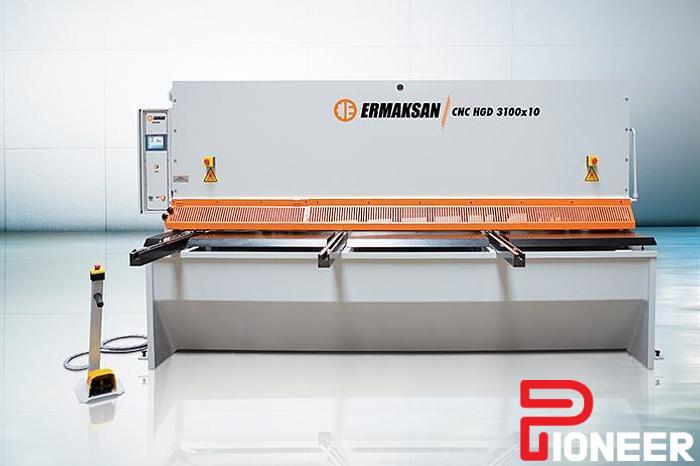 ERMAKSAN CNC HGD 3100 x 10 Shears | Pioneer Machine Sales Inc.