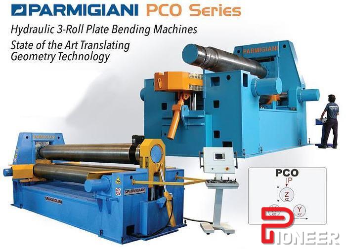 PARMIGIANI PCO Series Plate Bending Rolls including Pinch | Pioneer Machine Sales Inc.