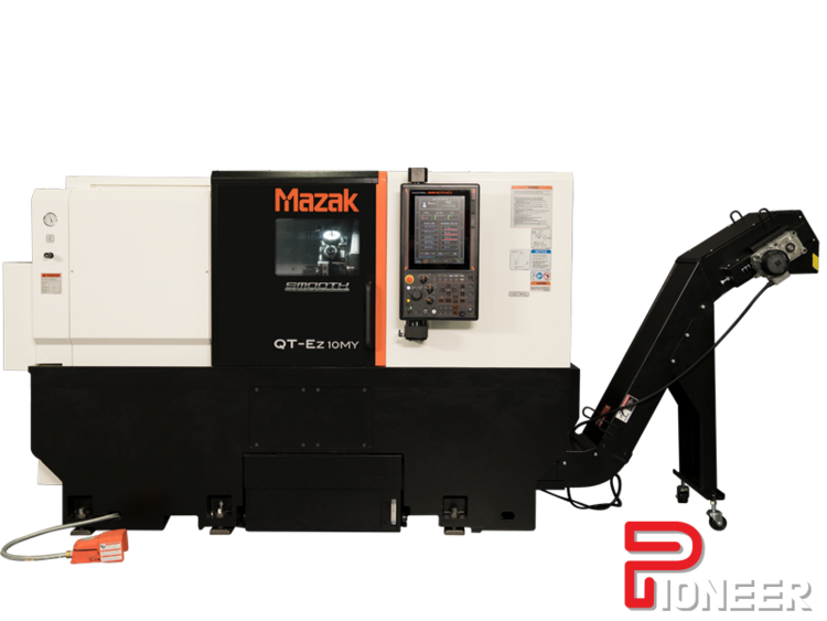 MAZAK QT-Ez 10MY CNC Lathes | Pioneer Machine Sales Inc.