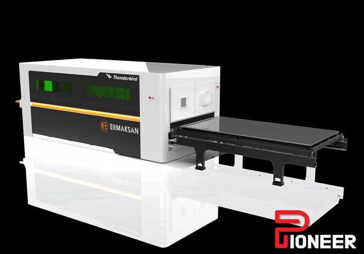 ERMAKSAN FIBERMAK “THUNDERBIRD” 5 X 10 4KW Laser Cutters | Pioneer Machine Sales Inc.